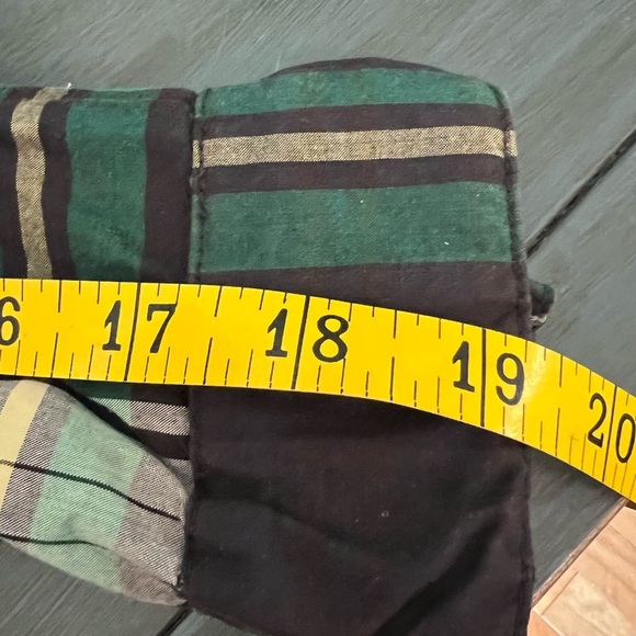Ralph Lauren Rain Goodie Green Plaid. Size Petite Small - Picture 9 of 9